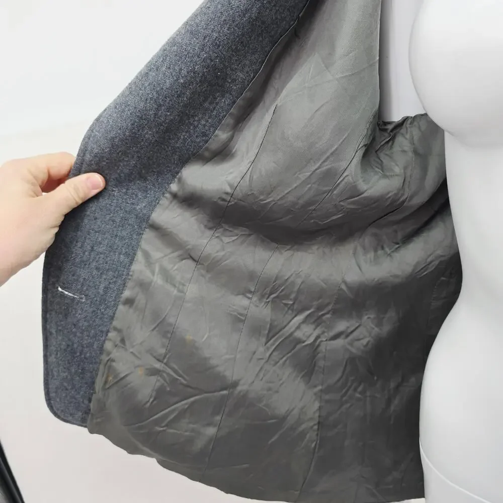 Pendleton 1975 Women's Wool Blazer Jacket Gray 12